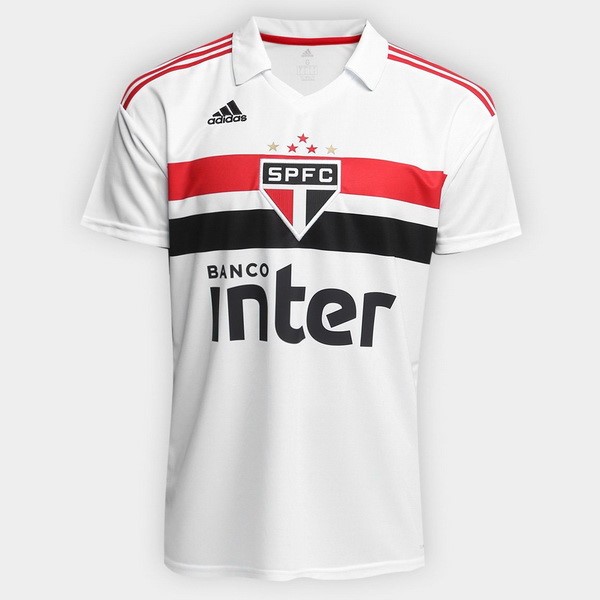Camiseta São Paulo 1ª 2018-2019 Blanco
